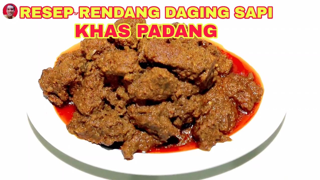 RESEP RENDANG DAGING SAPI KHAS PADANG||Mas Adhi Channel 