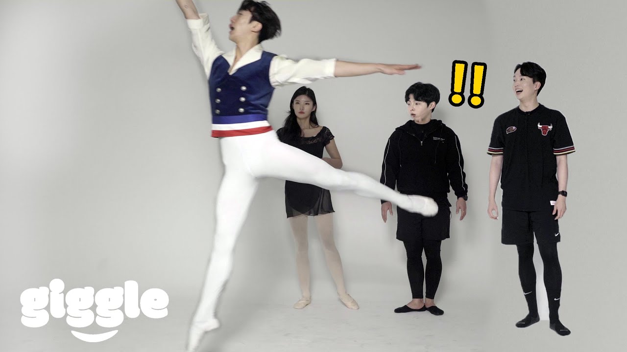 Amazing..! Koreans Meet Ballerino For The First Time!