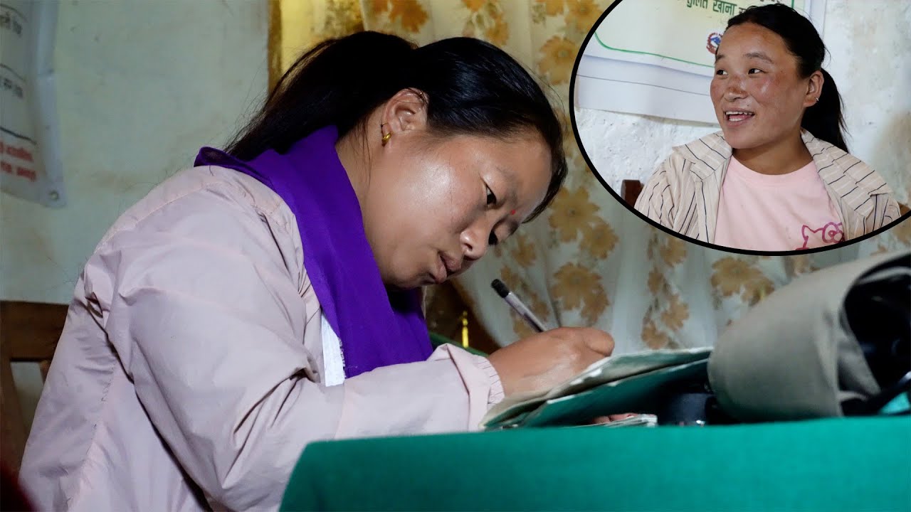 Good news coming soon II Jina is in Village health post@Manjitamrnati @AloneAdhirajnepal