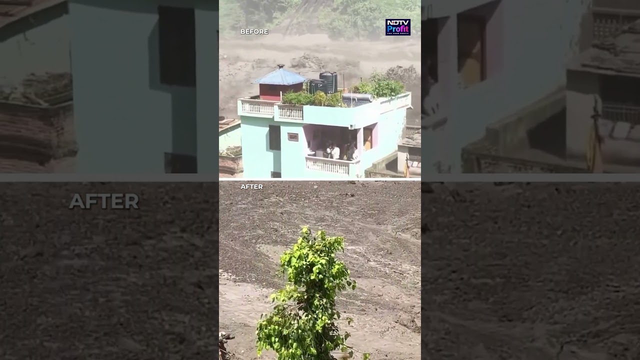 Nepal Flash Floods: Shocking Before And After Visuals Show Scale Of Destruction | #shorts