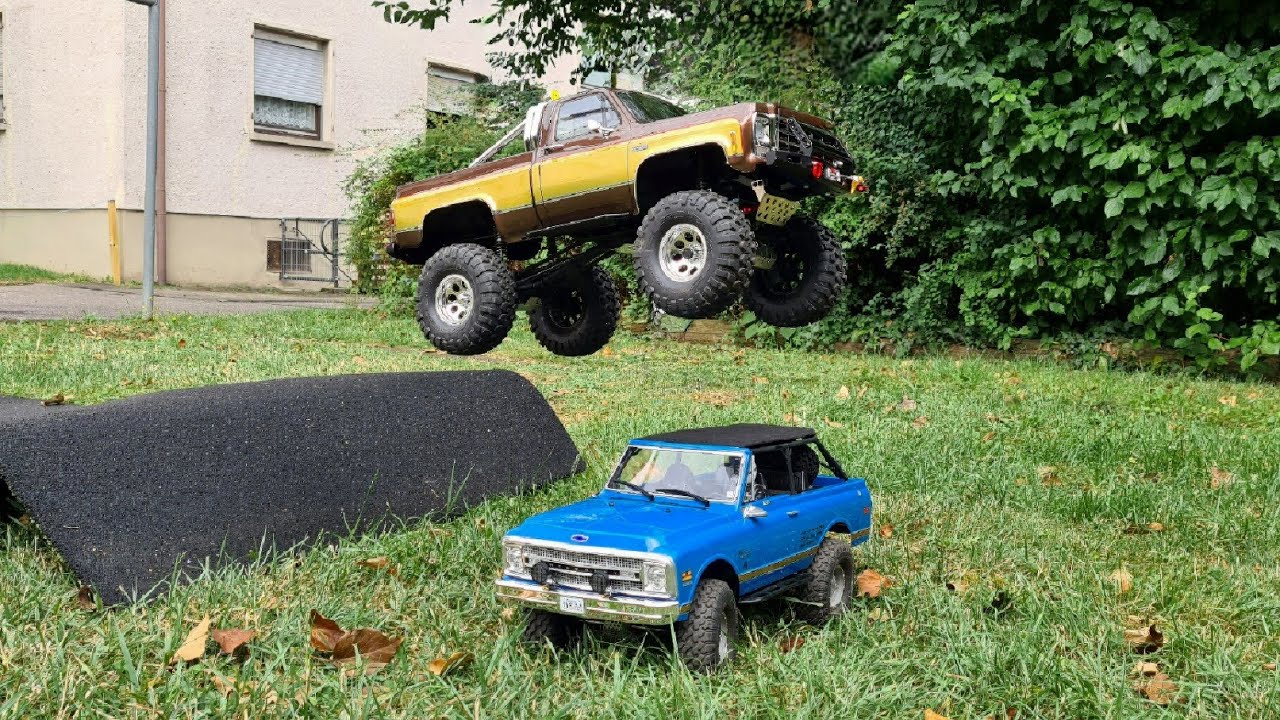 Traxxas TRX4 High Trail/Making the Fall Guy Truck