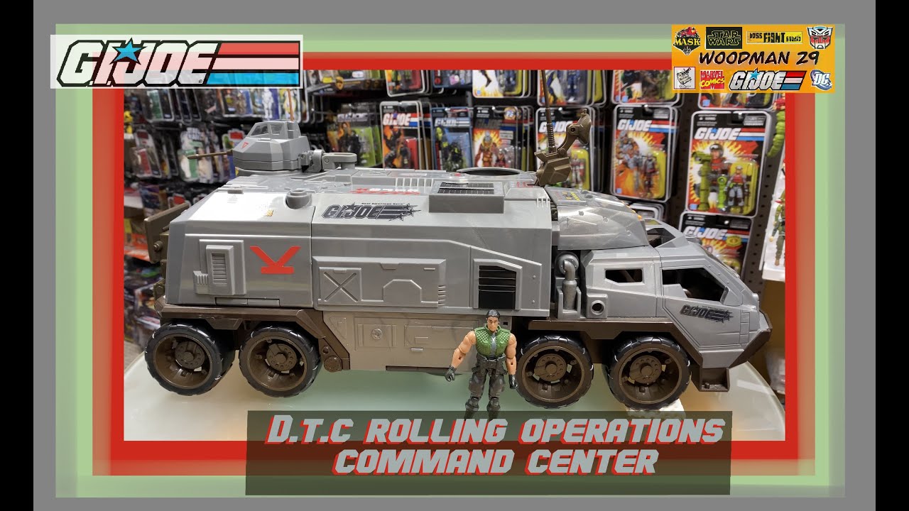 G.I. Joe DTC Rolling Operations Command Center (R.O.C.C.) REVIEW