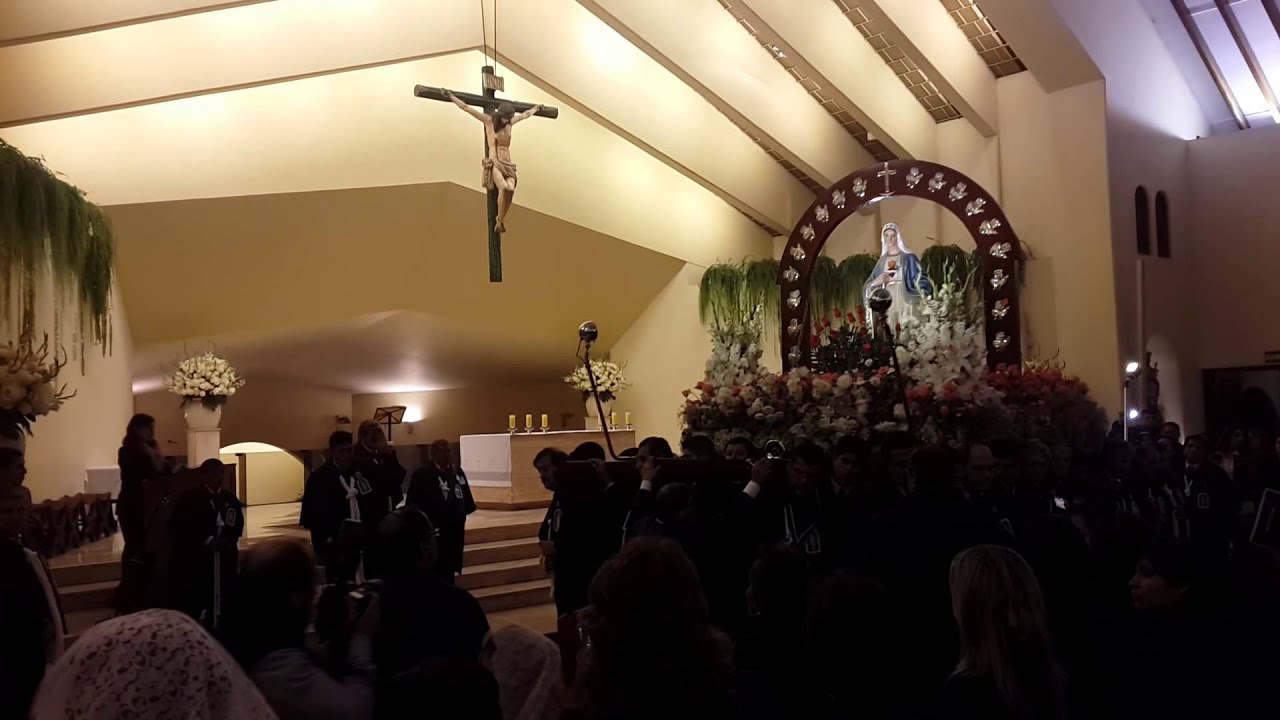 Procesión Nuestra Señora de la Reconciliación 2014