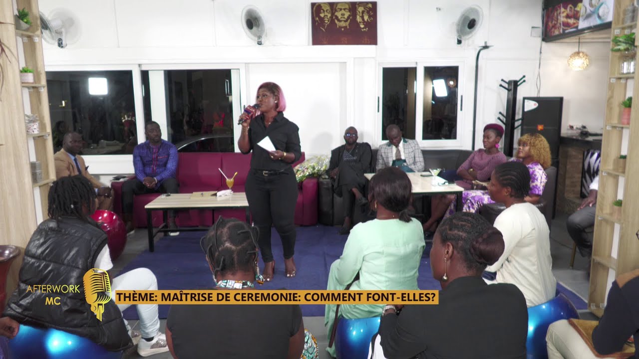 Maîtrise de cérémonie : Comment font-elles ? | Afterwork MC avec Edwige KLUTSE