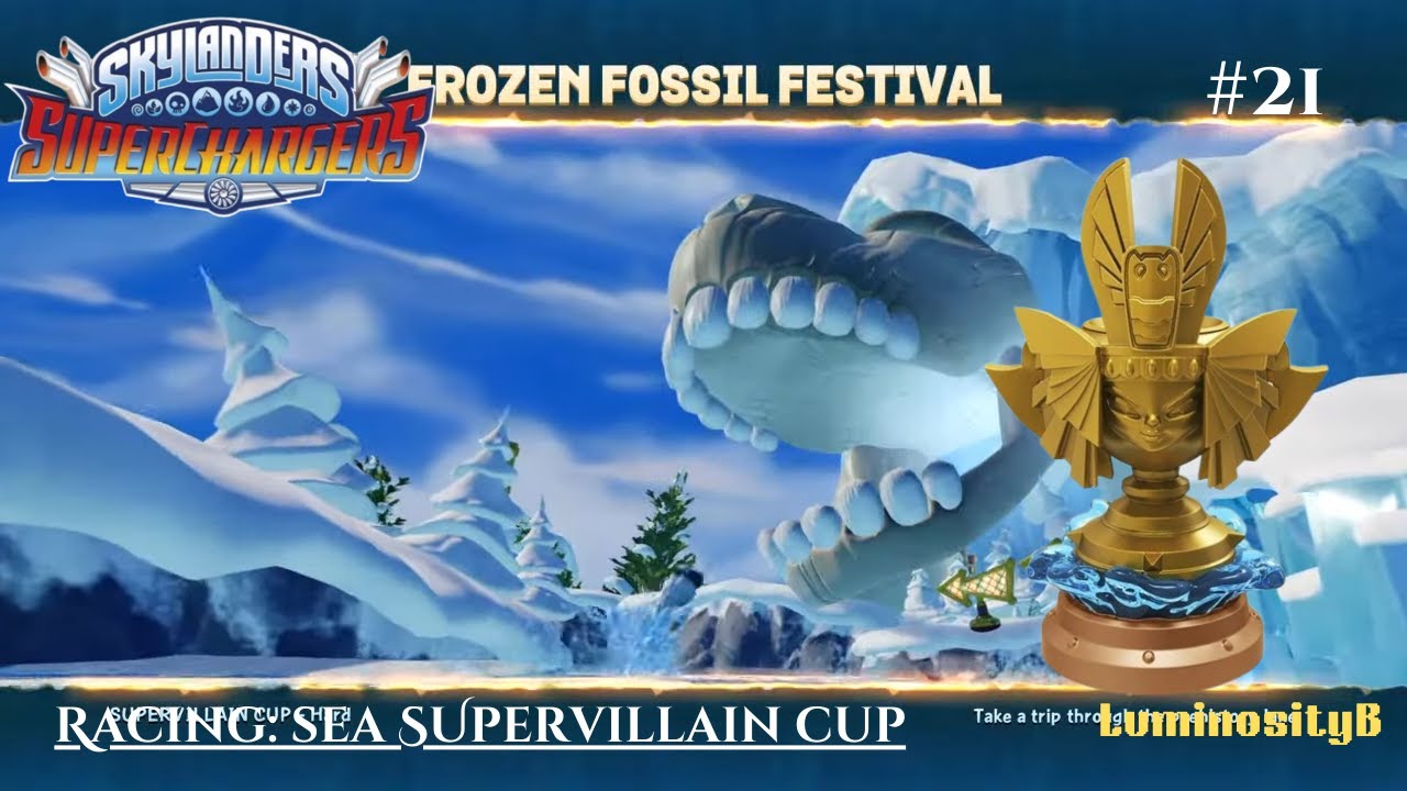 Skylanders Superchargers Playthrough Pt.21 Racing- Sea Supervillain Cup
