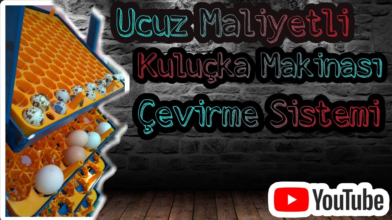 Kuluçka Makinesi Çevirme Sistemi- inkübatör  yapımı