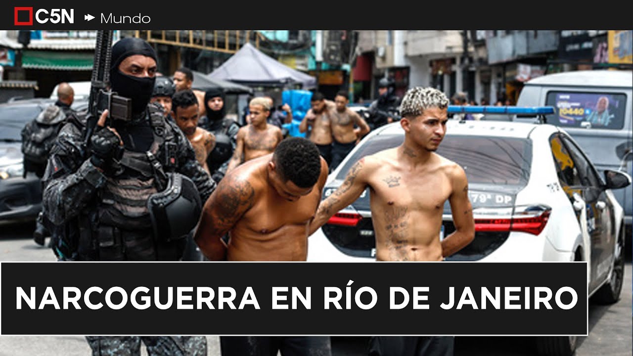 C5N en BRASIL: NARCOGUERRA en RÍO de JANEIRO