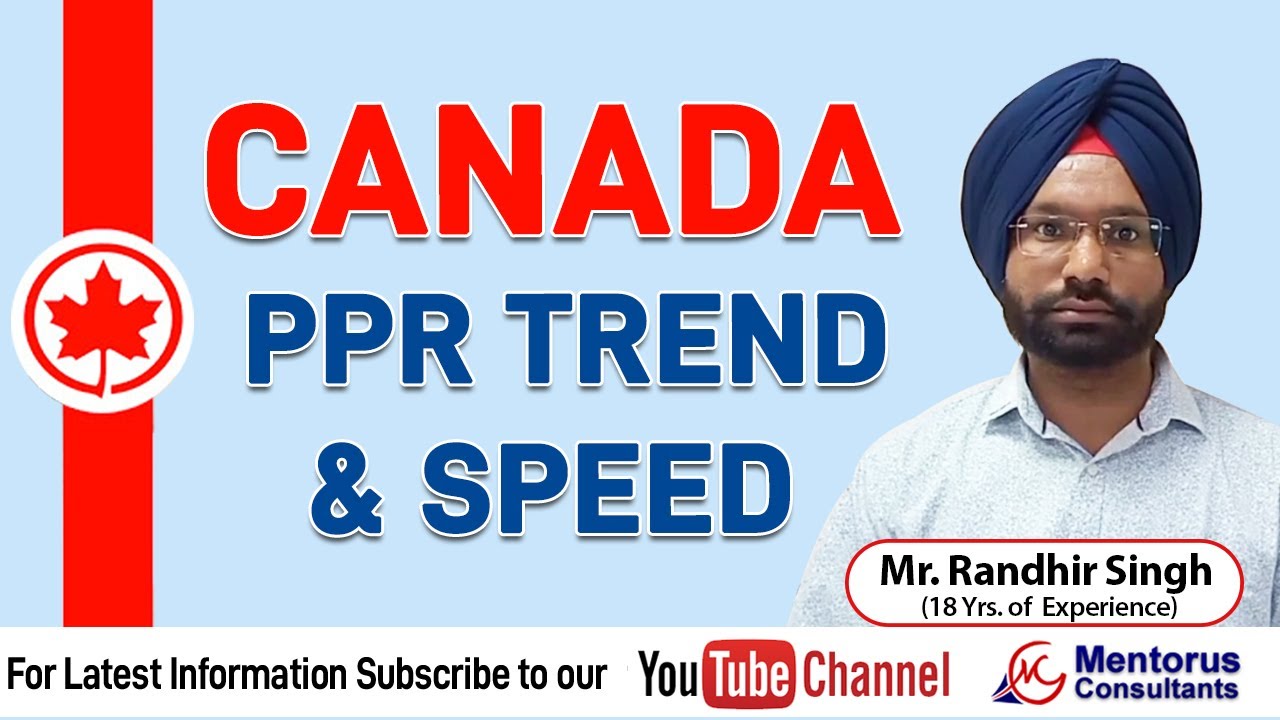 Canada PPR Trend and PPR Speed