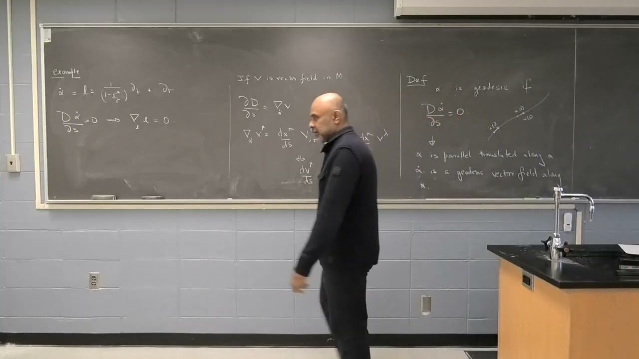General Relativity, 6.10 More on Geodesics