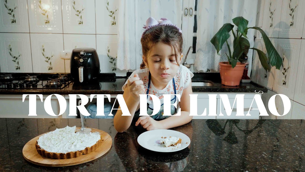 Torta de Limão com Biscoito de Maisena | Na Cozinha da Lorena