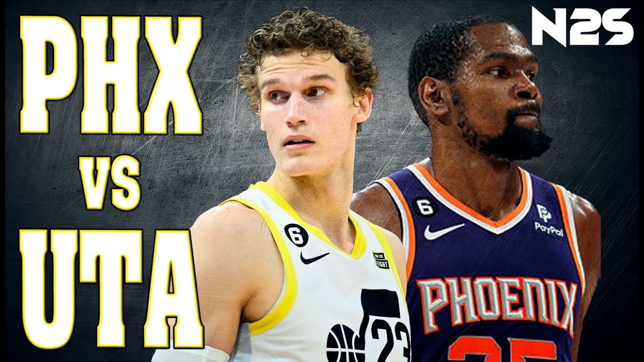 Utah JAZZ vs Phoenix SUNS - FULL GAME - CPU vs CPU - NBA 2K24
