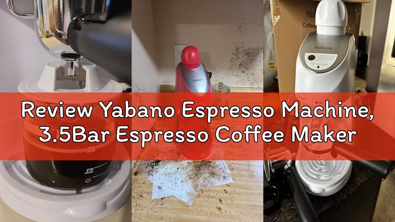 Review Yabano Espresso Machine, 3.5Bar Espresso Coffee Maker, Espresso and Cappuccino Machine with M