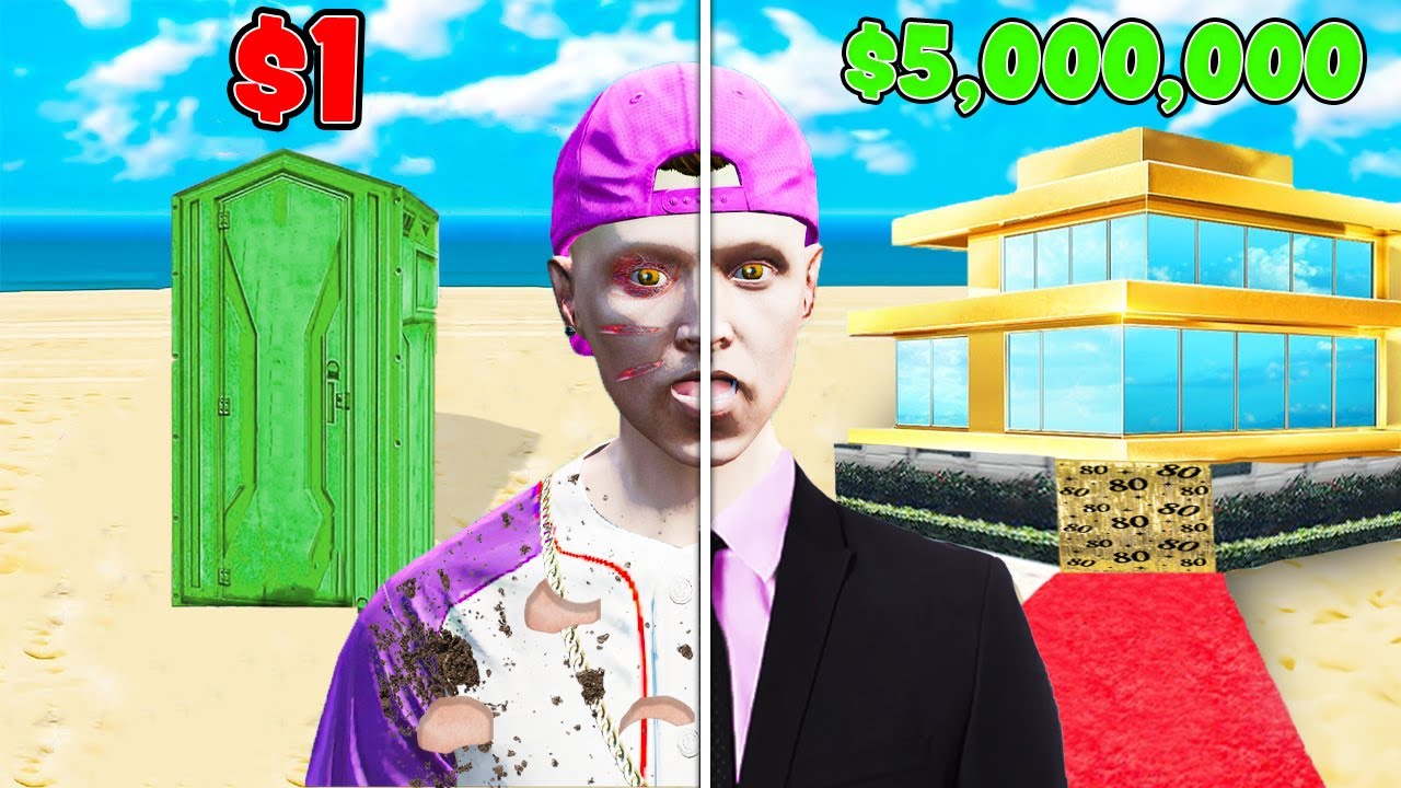 UPGRADEZ CASA de $1 la $500.000.000 în GTA 5!