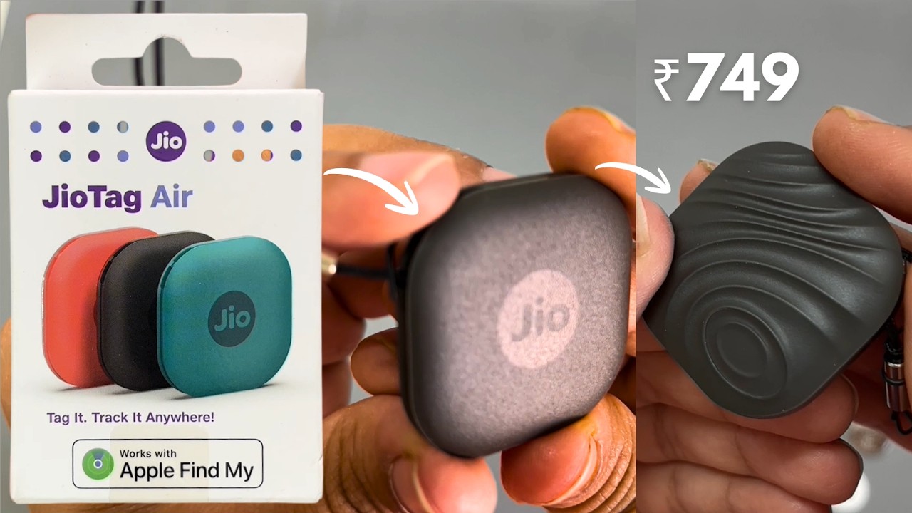 The LOUDEST AirTag Alternative? 🔊 JioTag Air (Find My) 120dB Unboxing