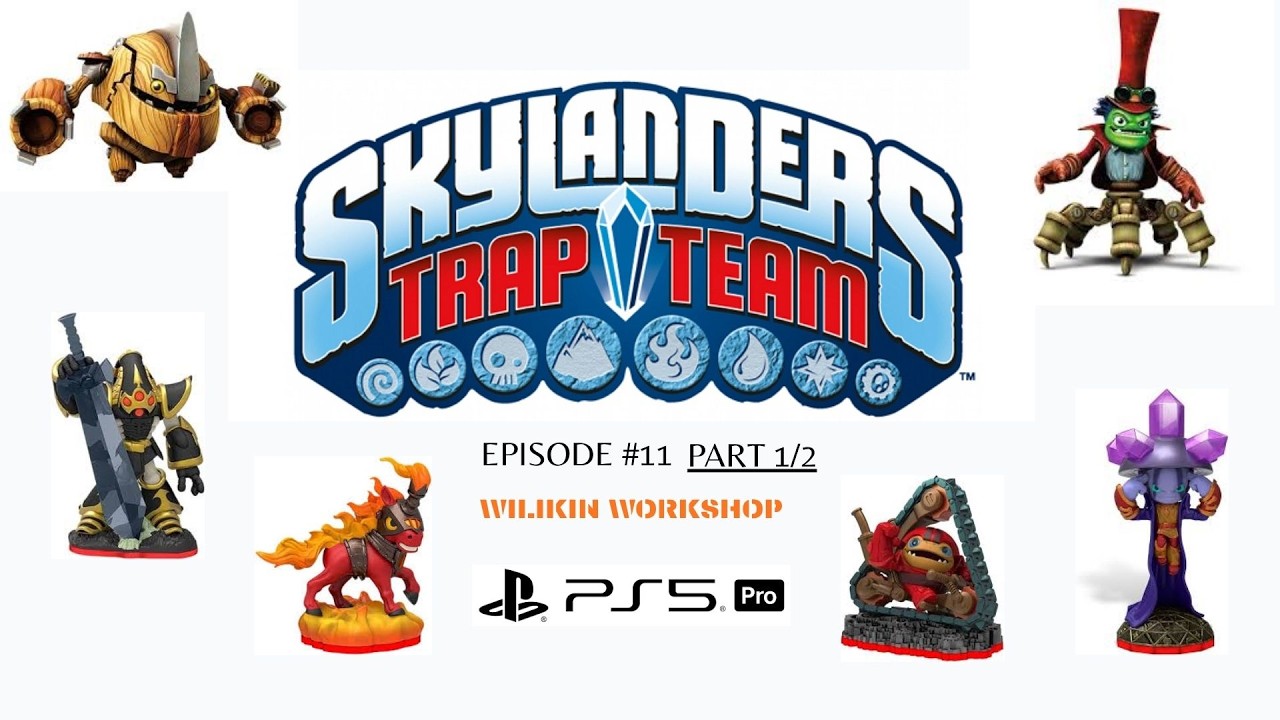 Skylanders trap team PS5 - CHAPER 11 (GUIDE 100%) PART 1/2
