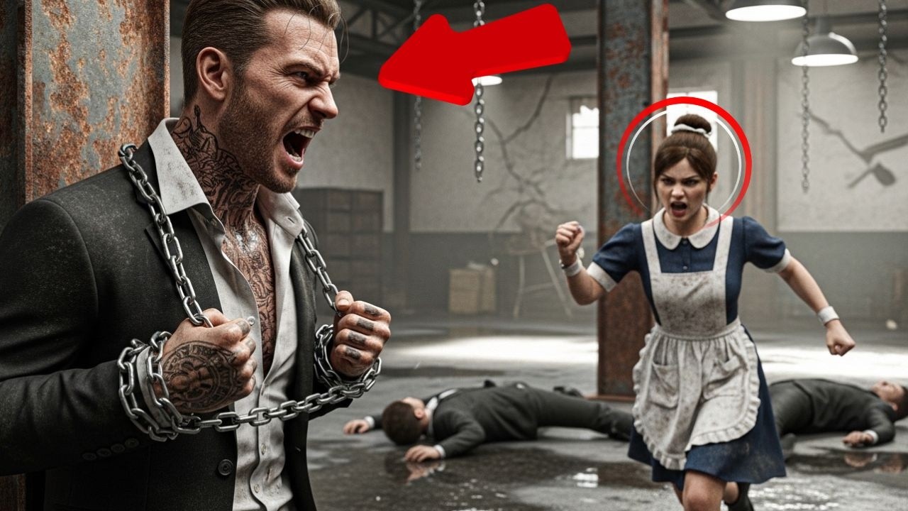Poor Waitress Finds a Mafia Boss Locked in the Basement — What Happens Next Will Melt Your Heart