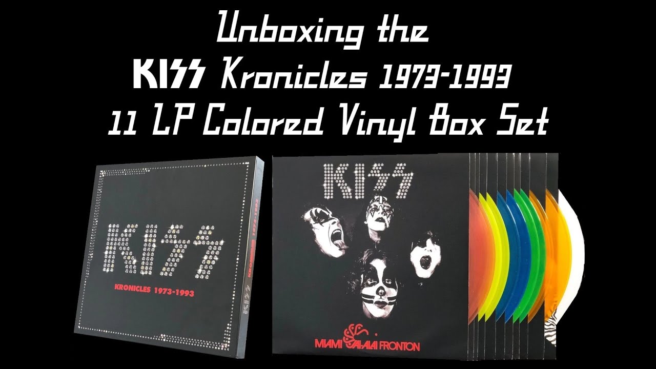 Unboxing the KISS Kronicles 1973-1993 11 LP Colored Vinyl Box Set | Vinyl Community & KISS ARMY