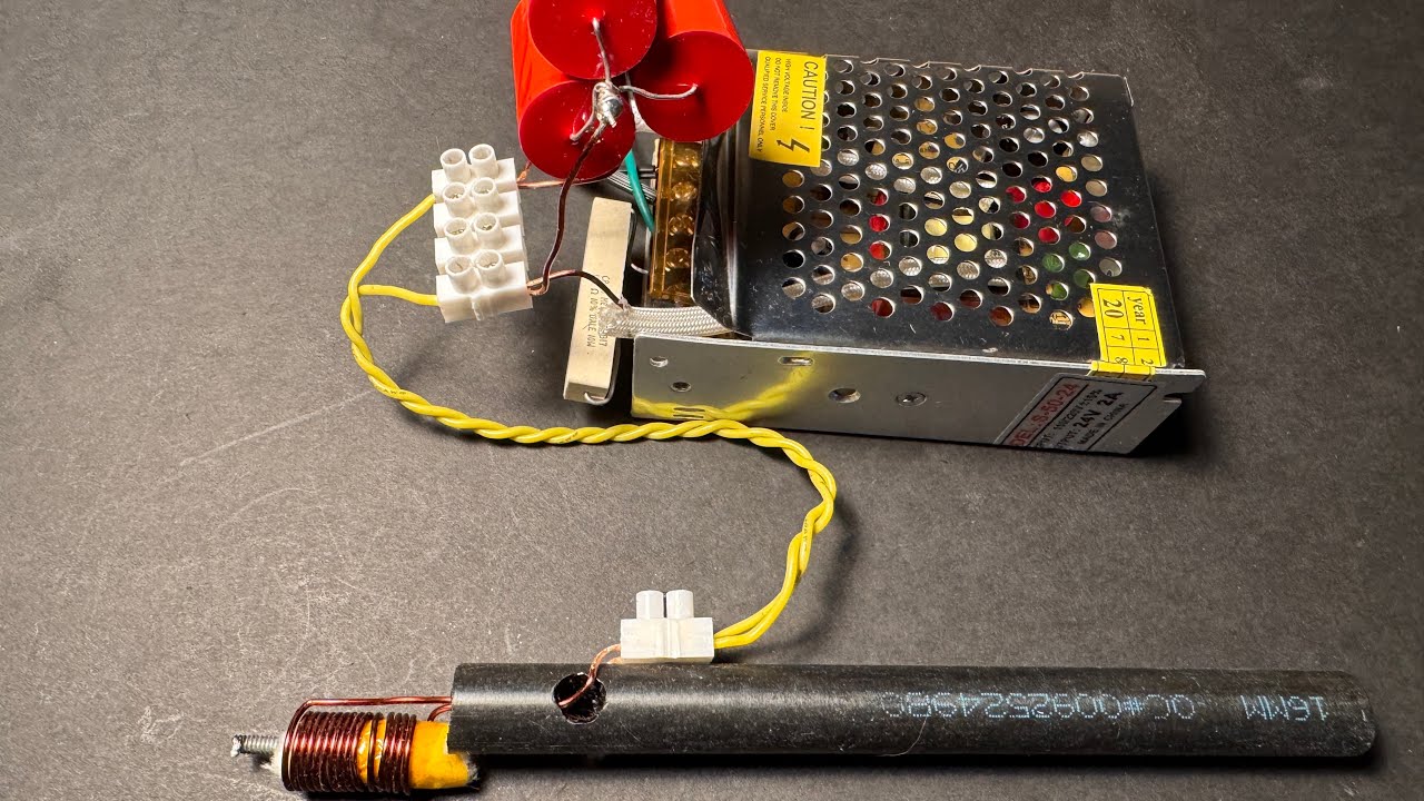 Super cool DIY Inductive Soldering Iron