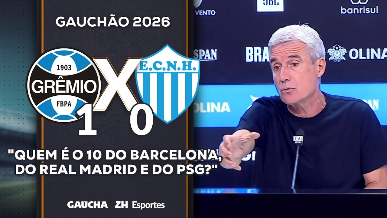 COLETIVA LUÍS CASTRO APÓS GRÊMIO 1X0 NOVO HAMBURGO | GAUCHÃO | RÁDIO GAÚCHA | BALANÇO FINAL | 07/02