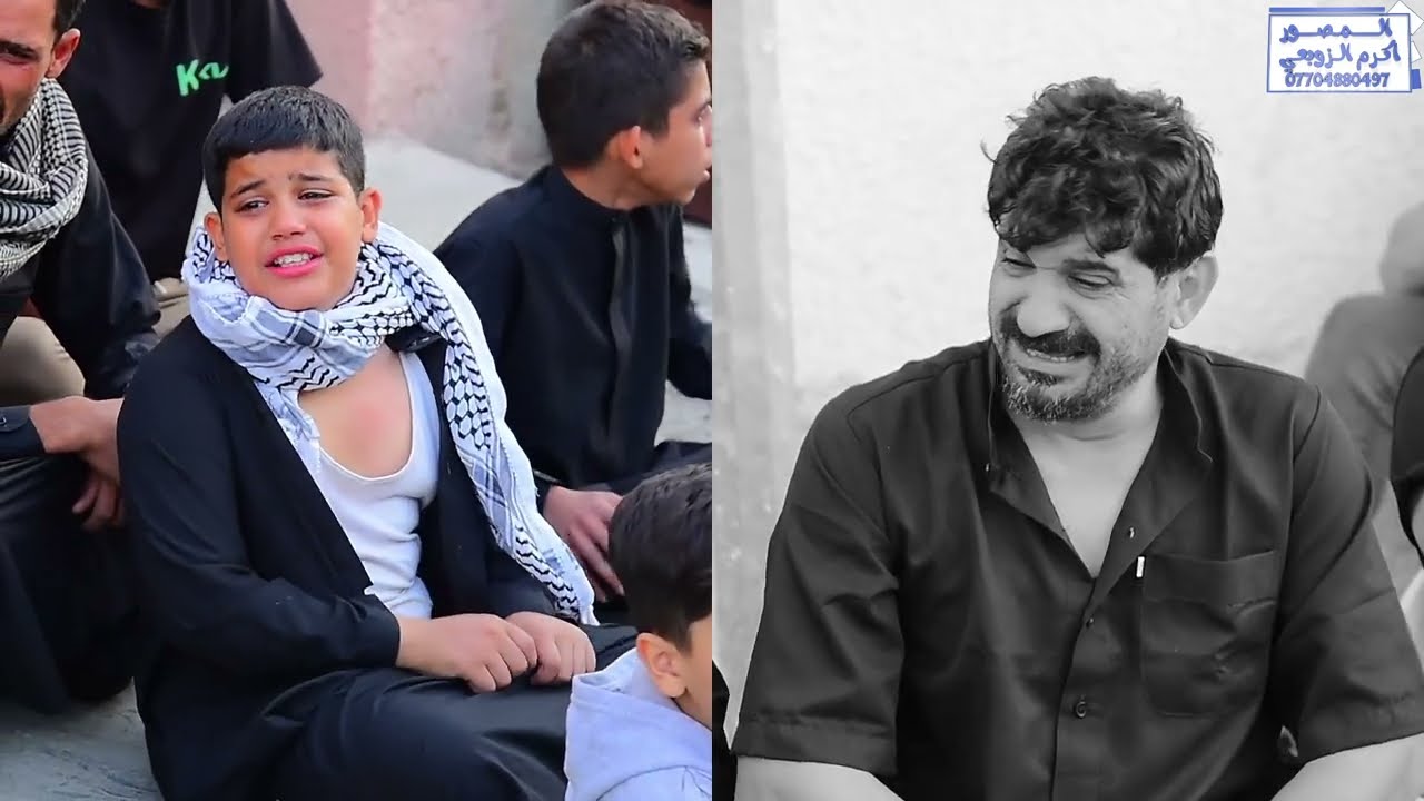 سابع المرحوم الحاج ( محمد ابو حيدر الجبوري ) الله يرحمه _ بصوت الناعي ملا حسن المندلاوي