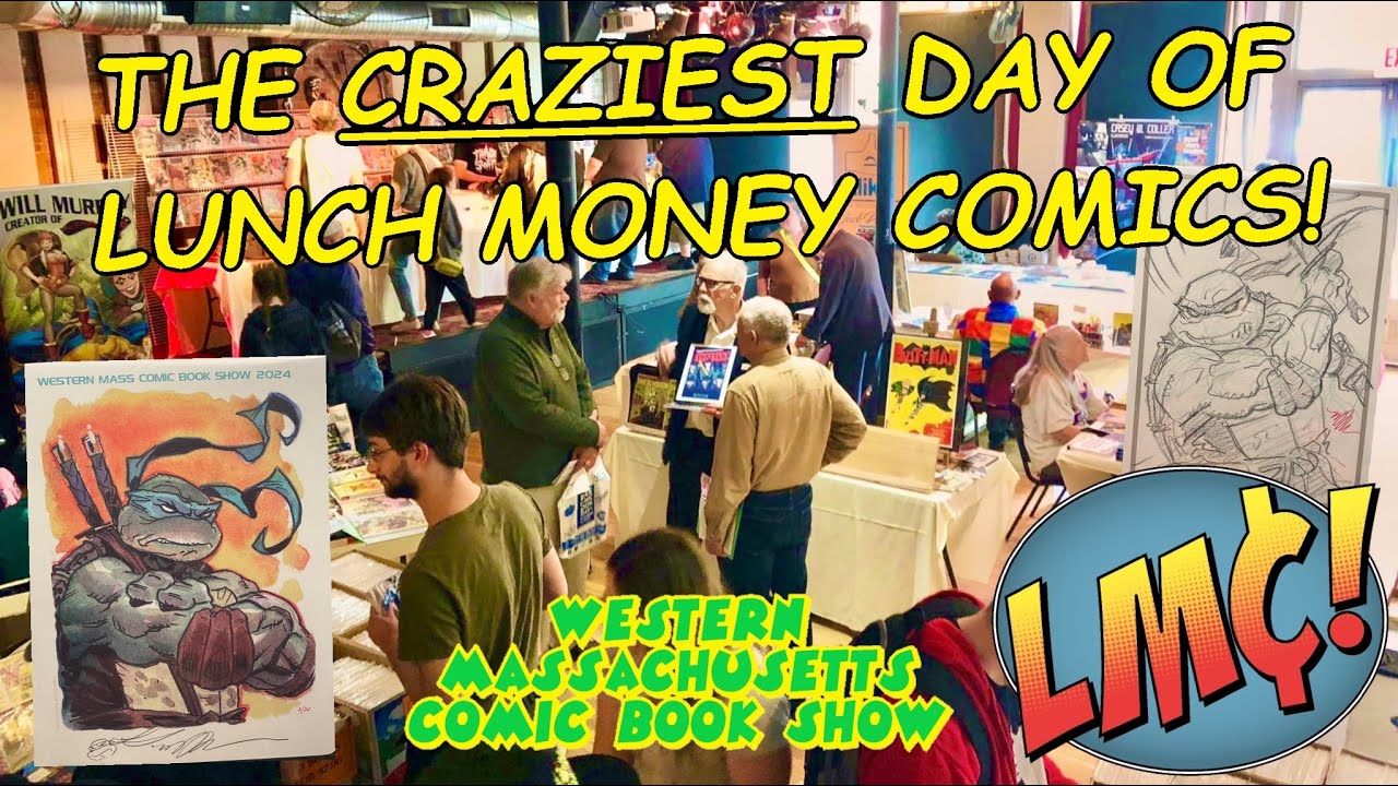 A Comic Show! Original Art! Dinner with Creators! An Embarrassing Story! Why am I Dressed Up?!