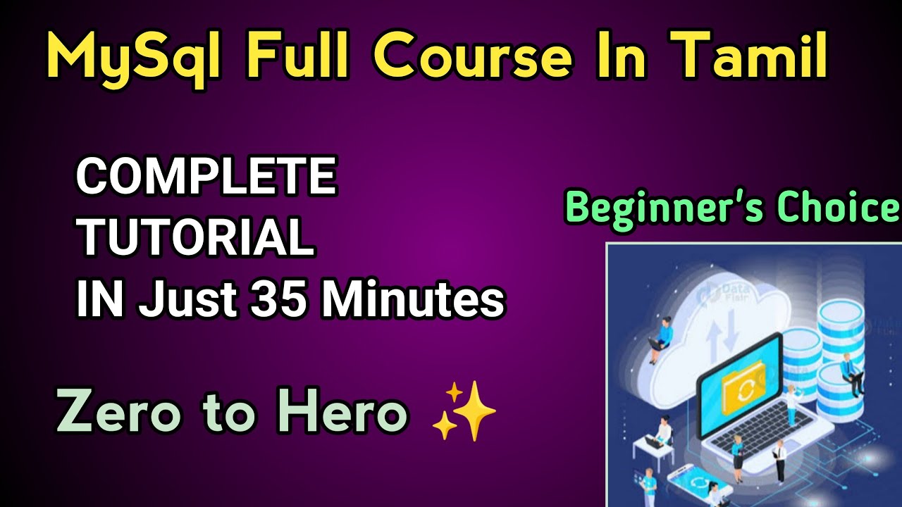 Mysql in Tamil | Mysql queries in Tamil | DDL | DML | Keys | SQL course in Tamil