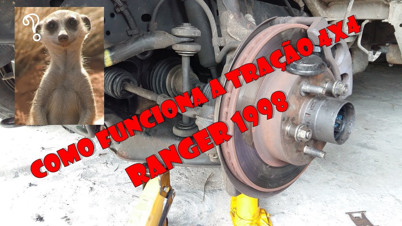 COMO FUNCIONA A TRAÇÃO 4X4 NA RANGER XLT 1998