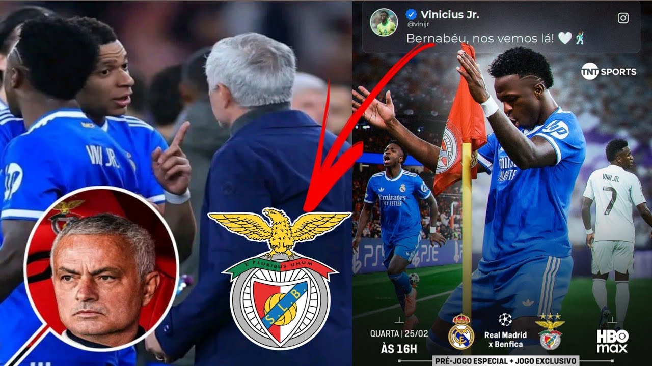 Vinicius jr lanse yon mesaj pou Bernabéu wa avan rankont lan fas Benfica ke tout moun de plase?