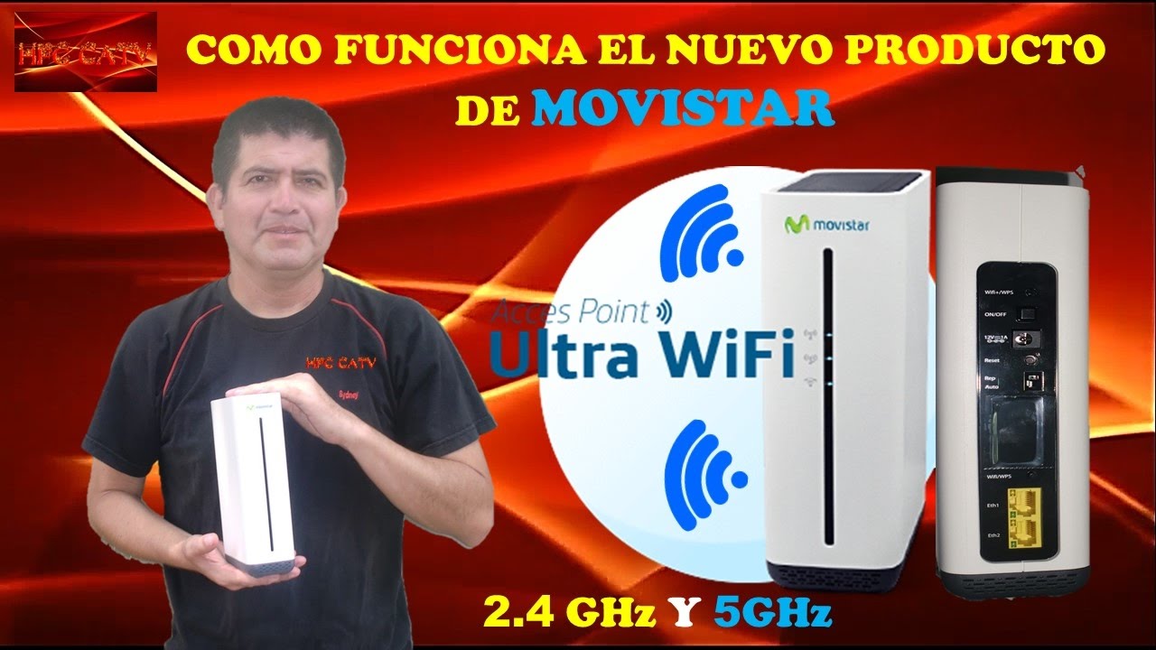 COMO FUNCIONA EL SMART WIFI O  ULTRA WI FI DUAL BAND DE MOVISTAR-HFC CATV