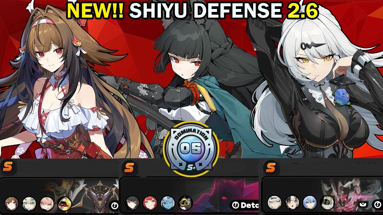 NEW Shiyu Defense | Ye Shunguang, Miyabi & Yixuan! | Node 5 S+ Clear | Zenless Zone Zero ZZZ 2.6