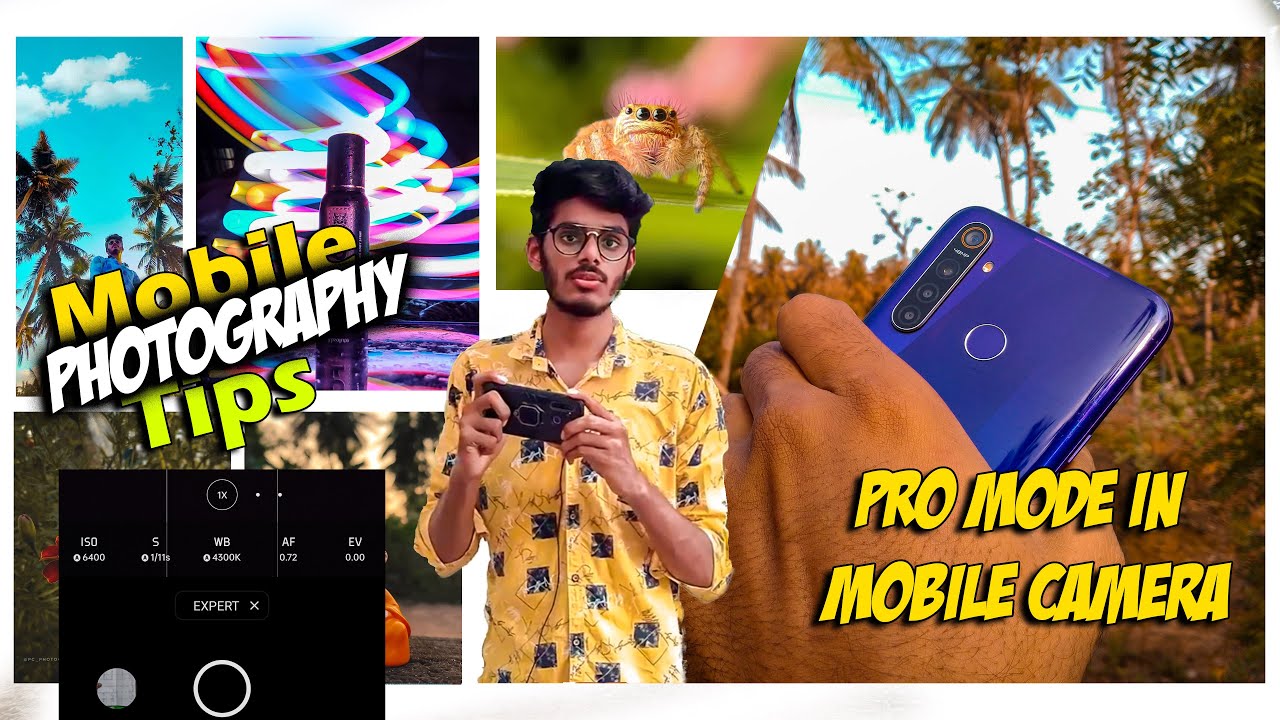 how to use pro mode in mobile camera telugu | mobile photography