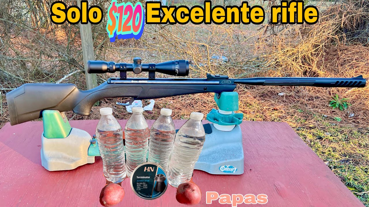 Crosman Shockwave .22 Revisado y Desempeño a diferentes distancias(español