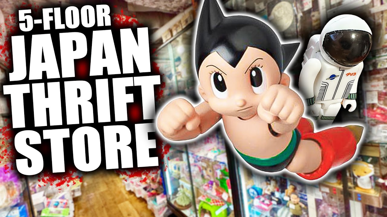 Inside a 5 FLOOR Thrift Shop in Japan! - INSANE Prices!