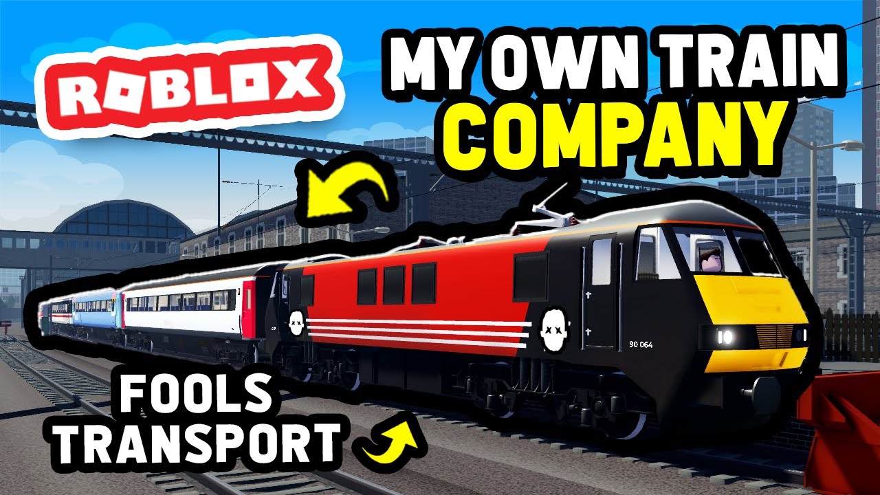 Building My Own TRAIN COMPANY in Roblox British Railway