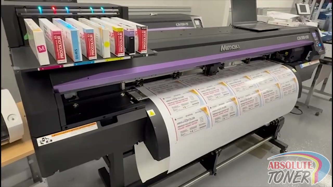 Mimaki CJV300 130 Eco Solvent Inkjet Printer Print and Cut Vinyl Cutting Plotter Machine #printer