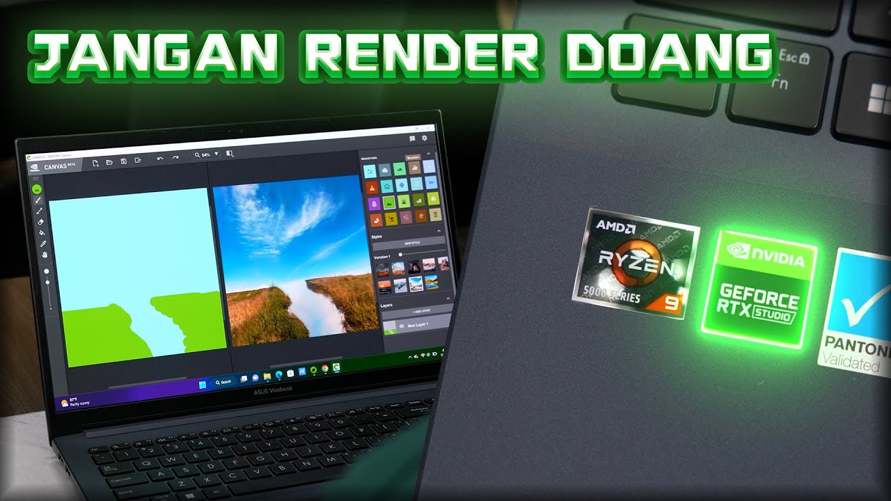 SERBA AI | Ini Fitur Canggih RTX Studio di Laptopmu !!