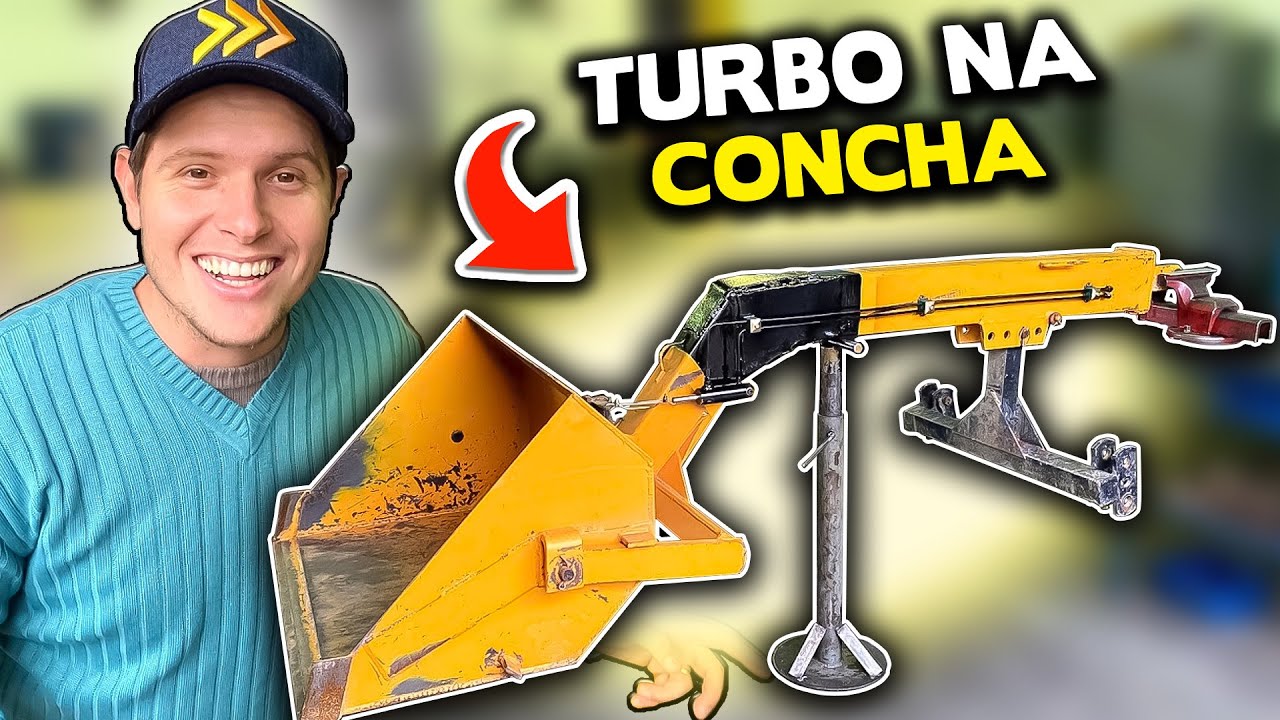 FICOU PRONTA A CONCHA TURBINADA!