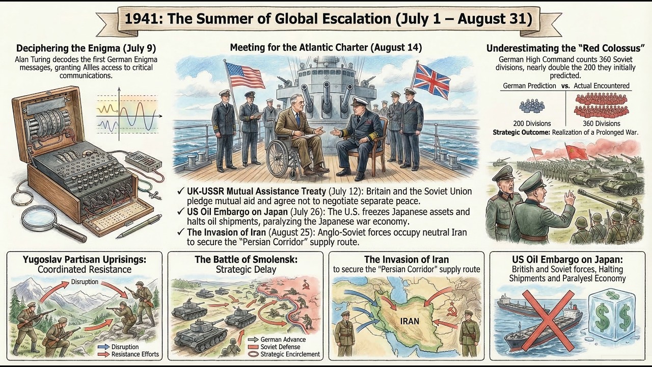 Global Realignment and the War of Attrition (July&ndash;August 1941)