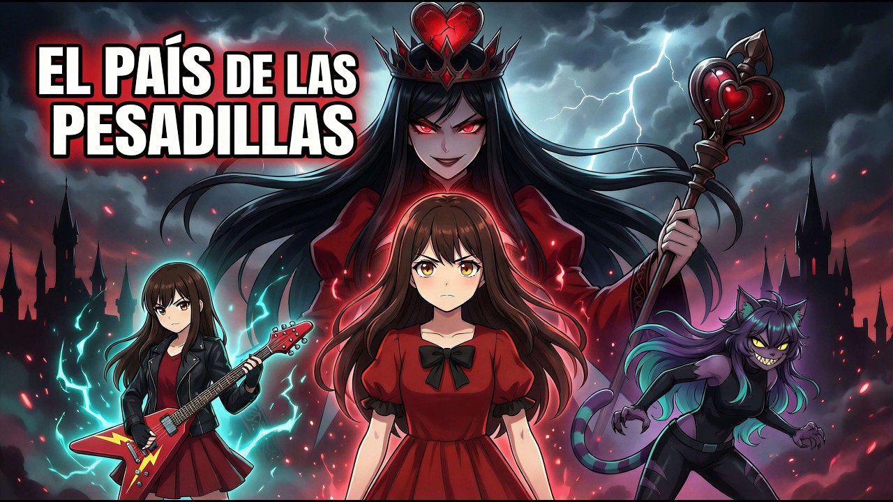 TINA EN EL PAÍS DE LAS PESADILLAS | Película Musical de Anime (Saga Completa)