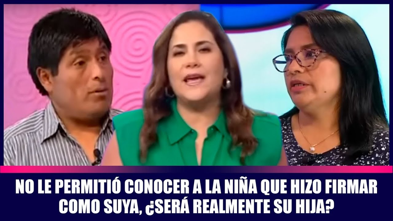 No le permitió conocer a la niña que hizo firmar como suya, ¿será realmente su hija? | Andrea