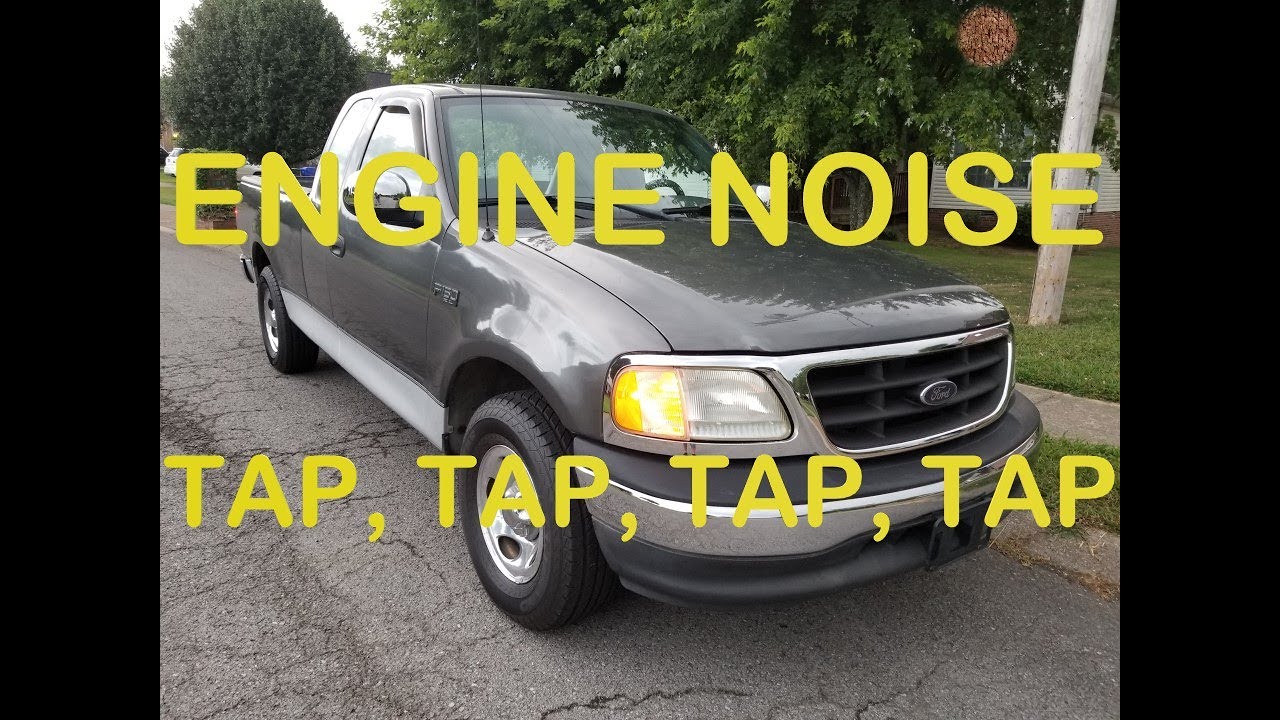 Engine noise from a Ford F150 v6 4.2 - long video, cold start to warm