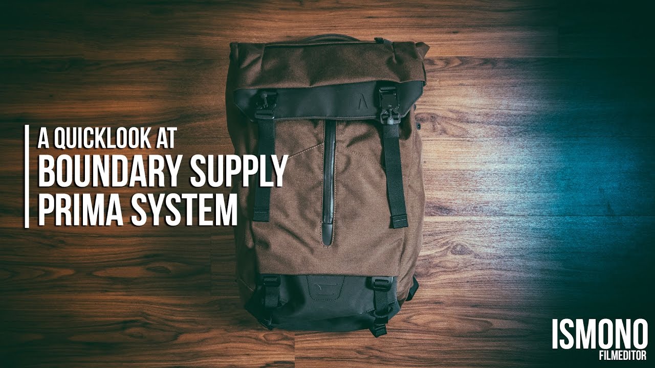 Daypack + Camerabag = ? Quicklook at Boundary Supply Prima System