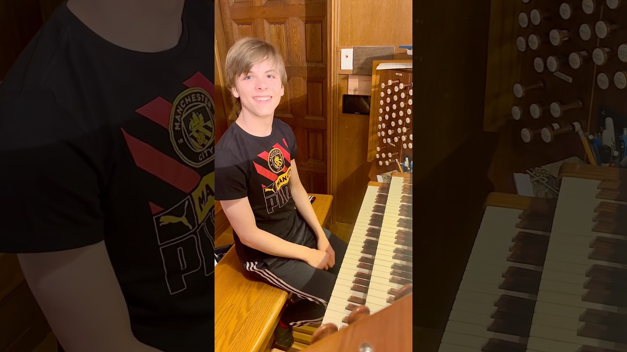 Beautiful hymn on the pipe organ #pipeorgan #music #hymn
