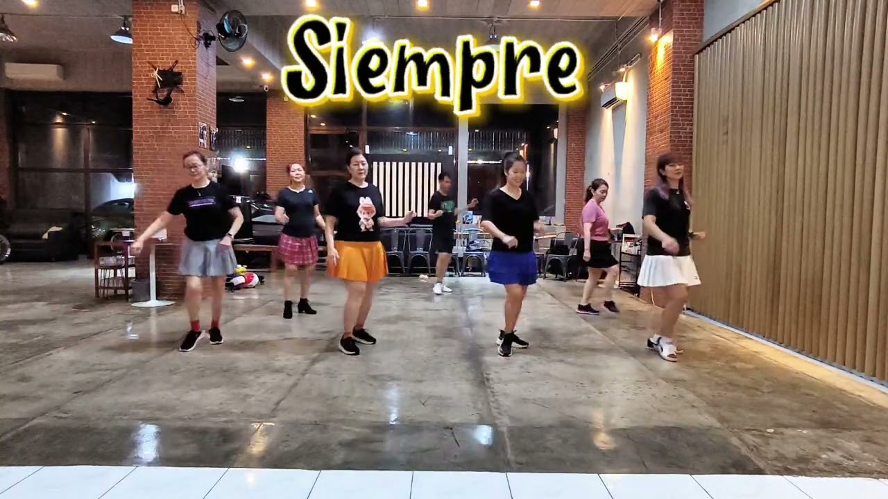 Siempre Line Dance #Rob Fowler (ES) - January 2026
