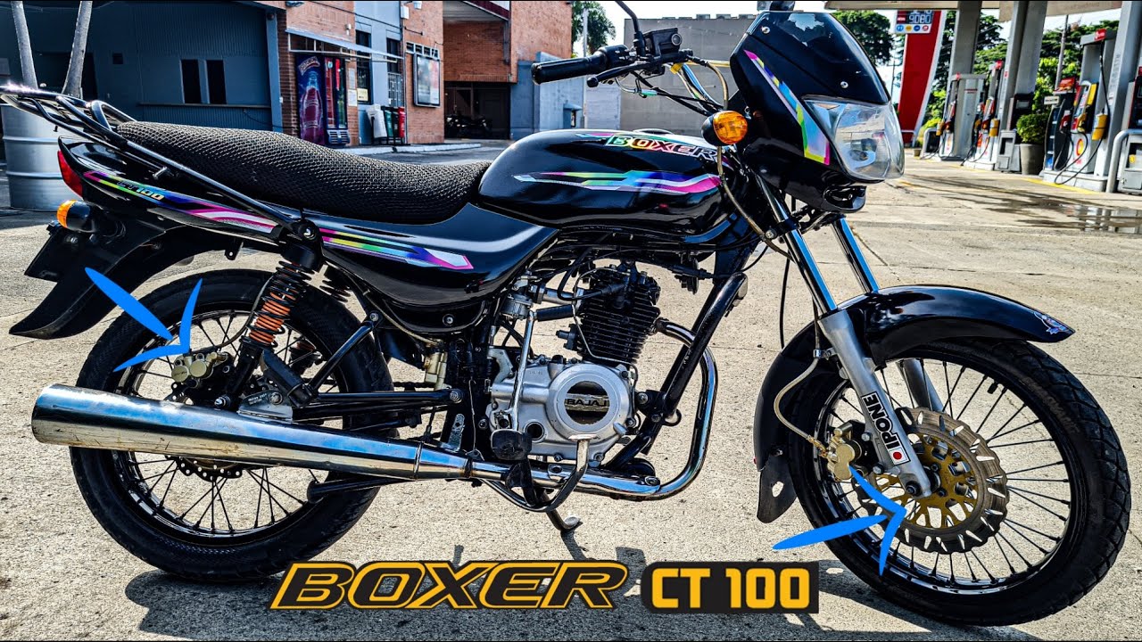 Boxer CT 100  Personalizada & Modificada (Doble Freno Disco y más)😱