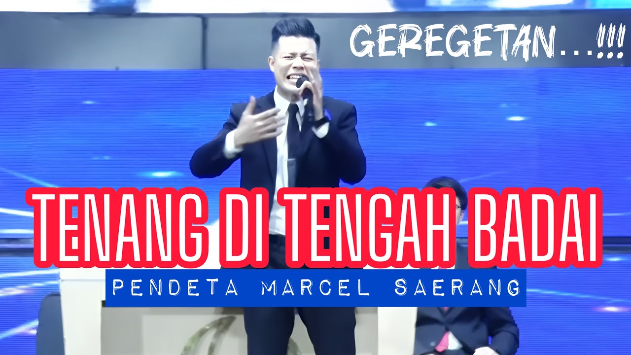 GEREGETAN⁉️ KHOTBAH LUCU PENDETA MARCEL - TENANG DI TENGAH BADAI‼️