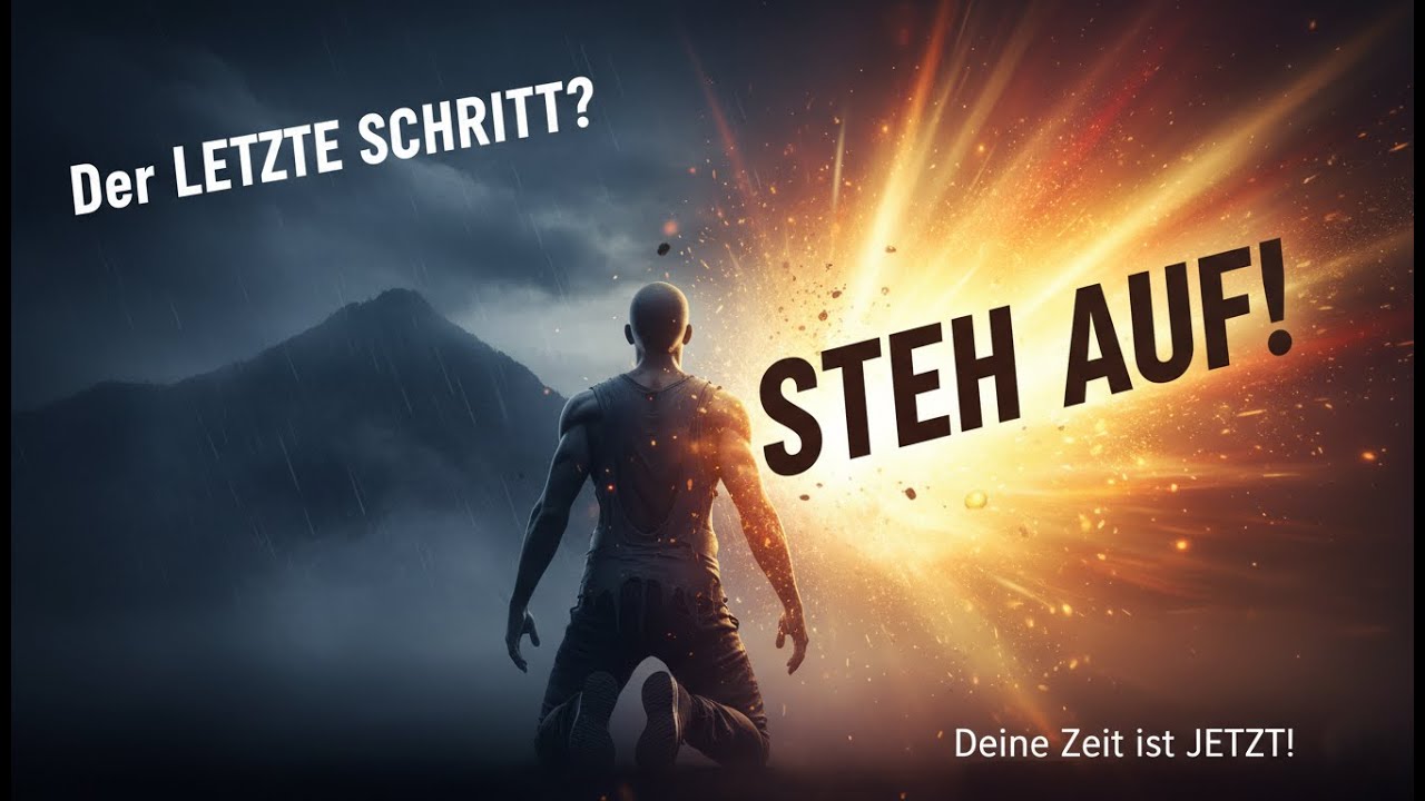 STEH AUF! Deine Zeit ist JETZT!  (Motivation / Musik deutsch)