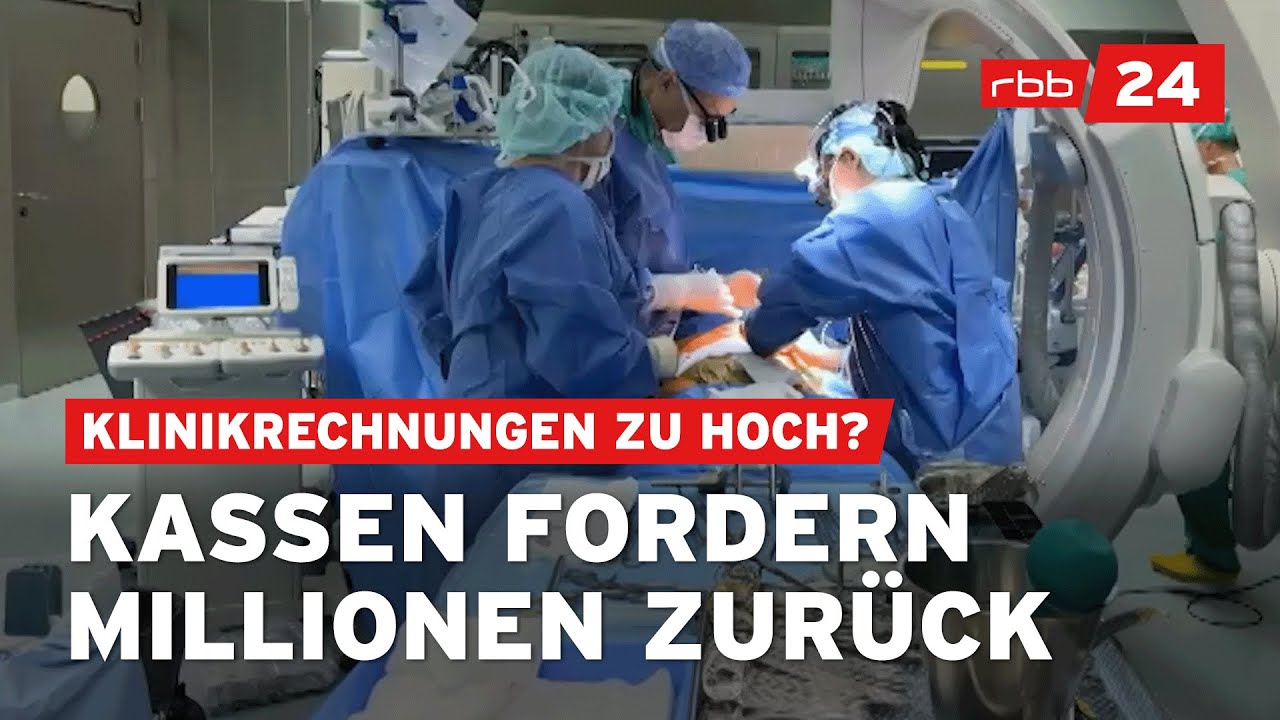 Kliniken sollen gesetzlichen Krankenkassen 120 Millionen Euro zur&uuml;ckzahlen