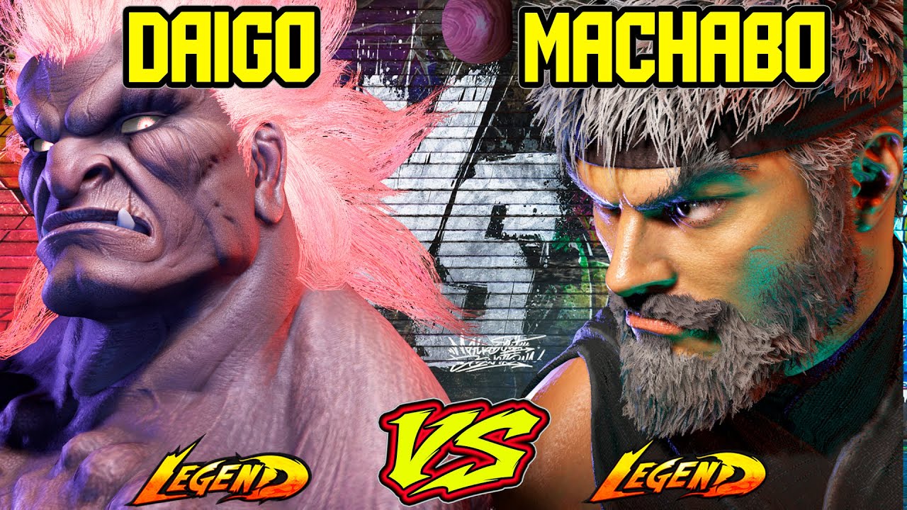 SF6 Daigo Umehara (Akuma) VS Machabo (Ryu) Messatsu💥