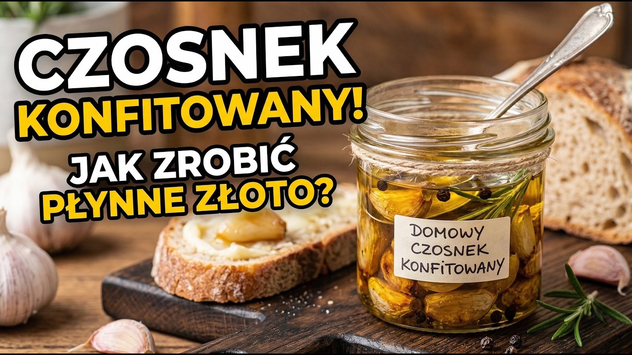 Płynne złoto w Twojej kuchni. Czosnek Konfitowany 🧄